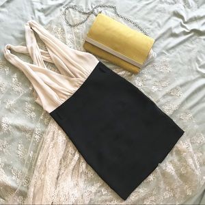 Black Bodycon Mini Dress